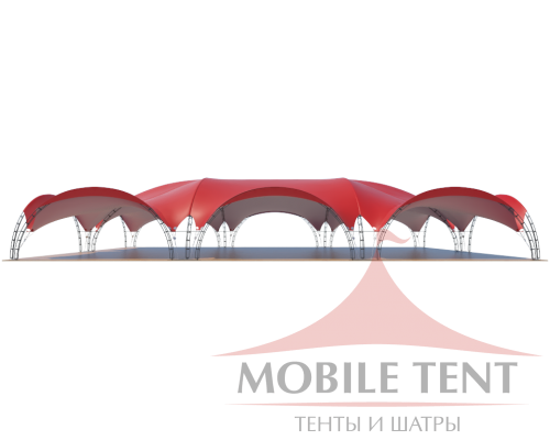 Арочный шатёр 30х20 — 600 м² Схема 1