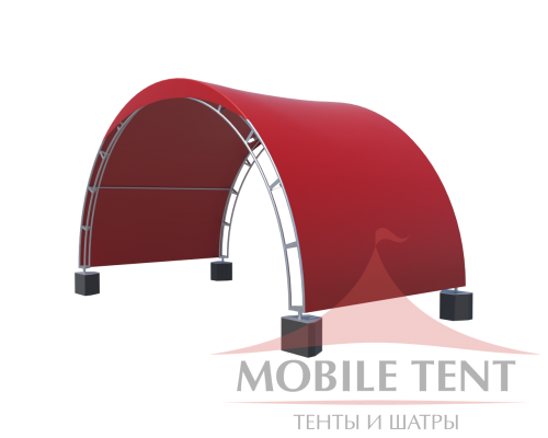 Арочный шатёр 6х3 — 18 м² Схема 3