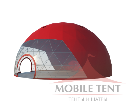 Куполообразный шатер 16 м Схема 1