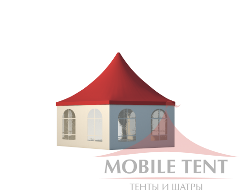 Шестигранный шатёр Римини (Диаметр 8 м) Схема 1