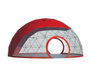 Купольный шатер диаметр 10 м Схема 2