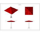 Зонт Desert 5x5 Схема 1
